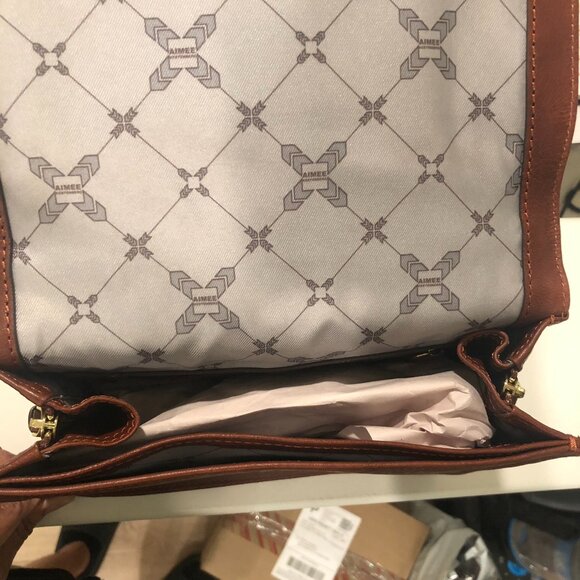 - Aimee Kestenberg - Expandable Leather Crossbody - Great Condition - Dust - Picture 9 of 9